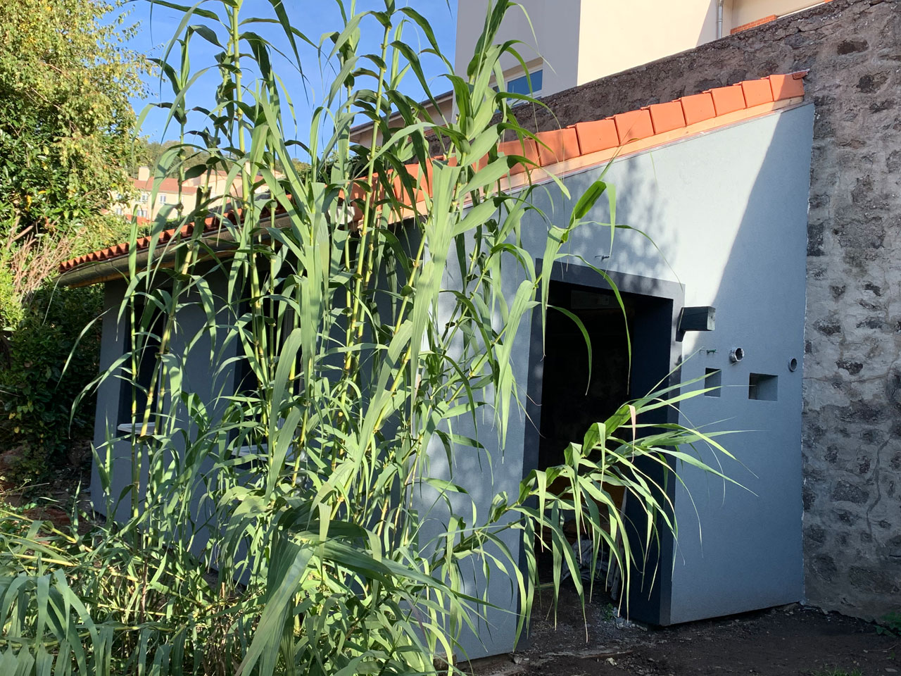 Isolation extérieure d’une maison à Unieux