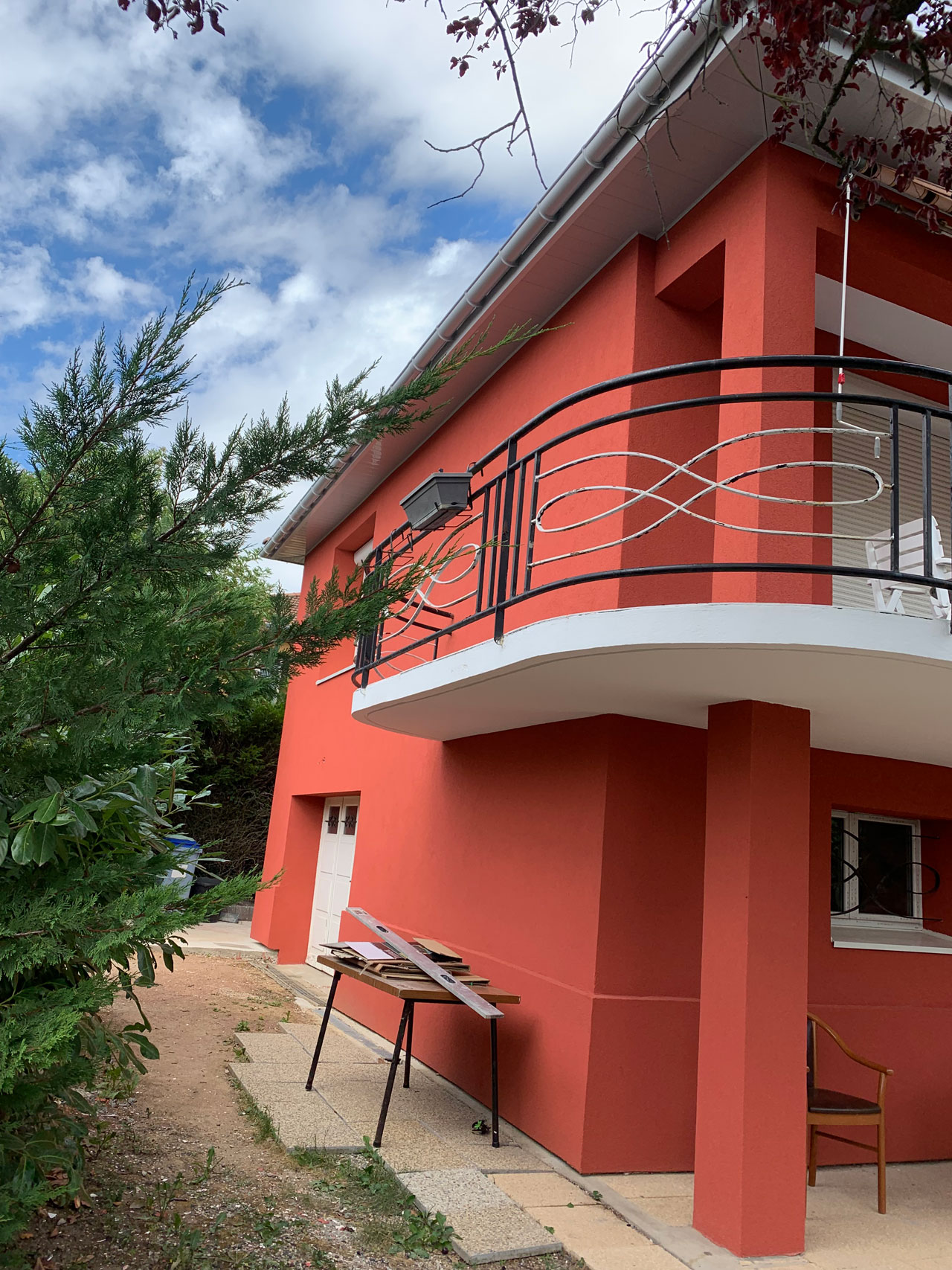 Isolation par l’extérieur d’une maison à Macon