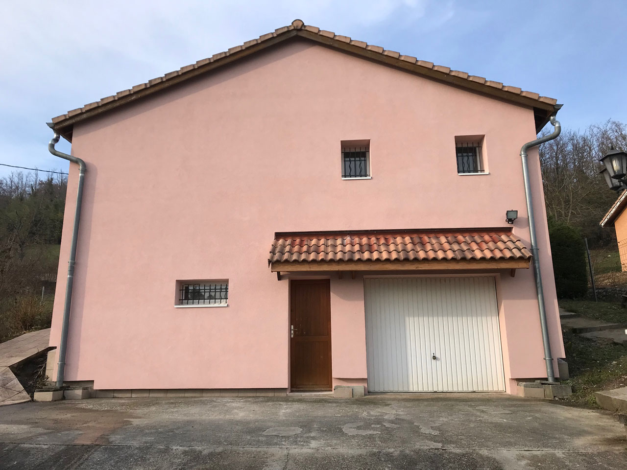 Isolation de la façade d’une maison à Moidieu Detourbe